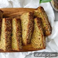 Lemon Poppy Seed Zucchini Bread