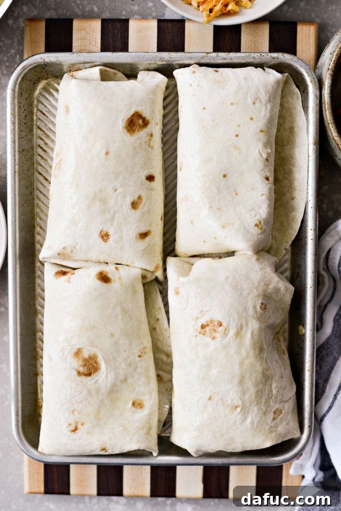 Crispy Hash Brown Morning Burritos 16 Lightly spray tortillas with ghee oil or olive oil.