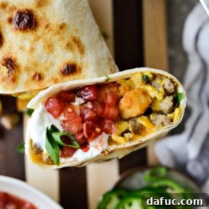 Easy Breakfast Burritos