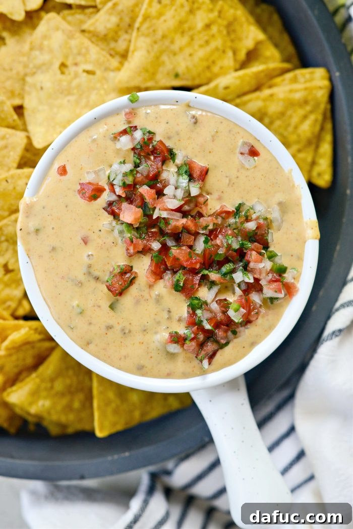 Irresistible Smoked Chile Queso 2 Smoked Chile Con Queso