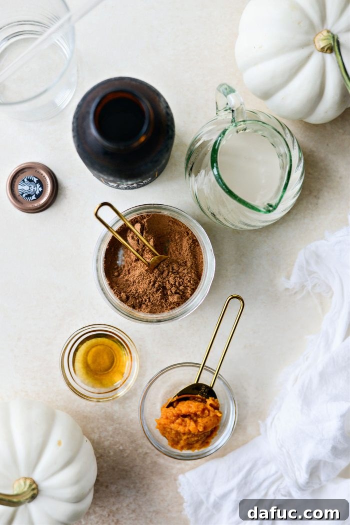 Fall's Creamy Pumpkin Brew 4 Ingredients for Homemade Pumpkin Cream Cold Brew Coffee