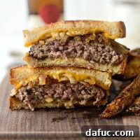 The Ultimate Beef Patty Melt 21 Classic Beef Patty Melt