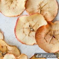 Crispy Baked Apple Chips