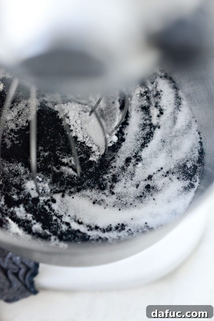Dark Velvet Delights 10 stir to combine