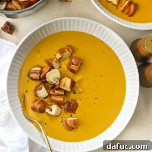 Roasted Sweet Potato Squash Soup