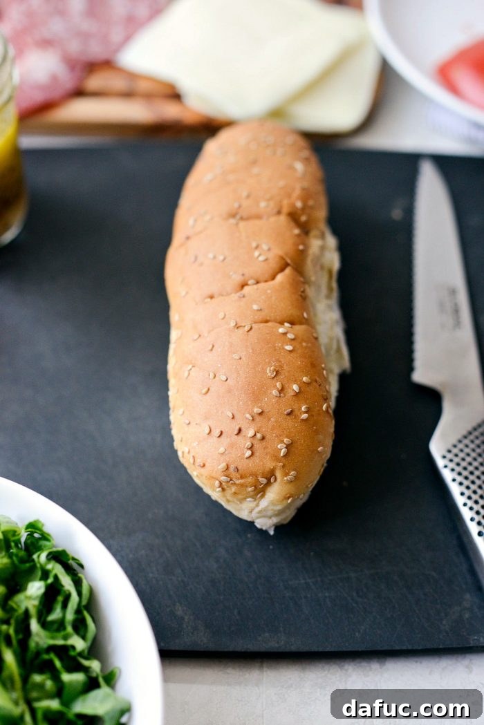 Zesty Italian Heroes 9 italian sub bun