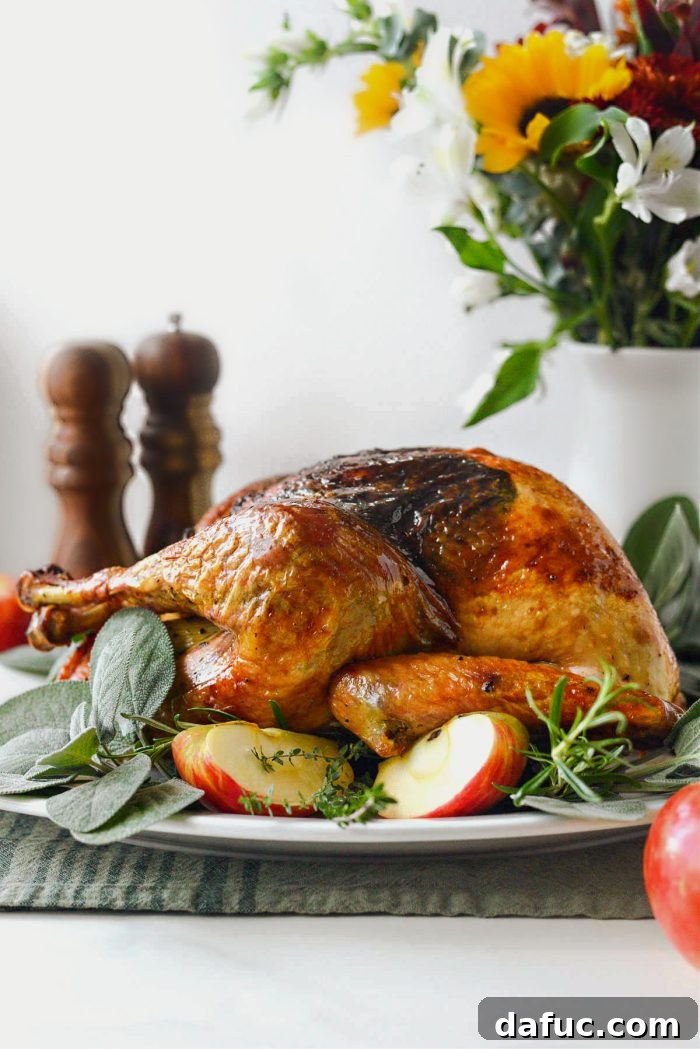 Apple and Herb Roast Turkey