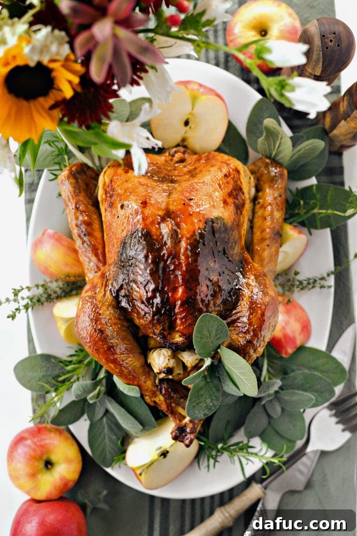 Apple and Herb Roast Turkey