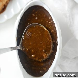Featured image for homemade giblet gravy recipe