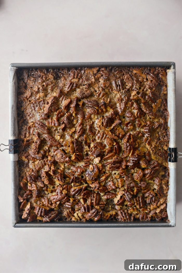 Spiced Pumpkin Pecan Brownies 34 Just baked brownies now cooling