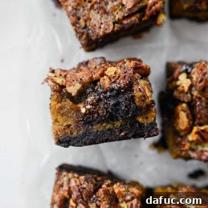 Spiced Pumpkin Pecan Brownies 39 Pumpkin Pecan Pie Brownies
