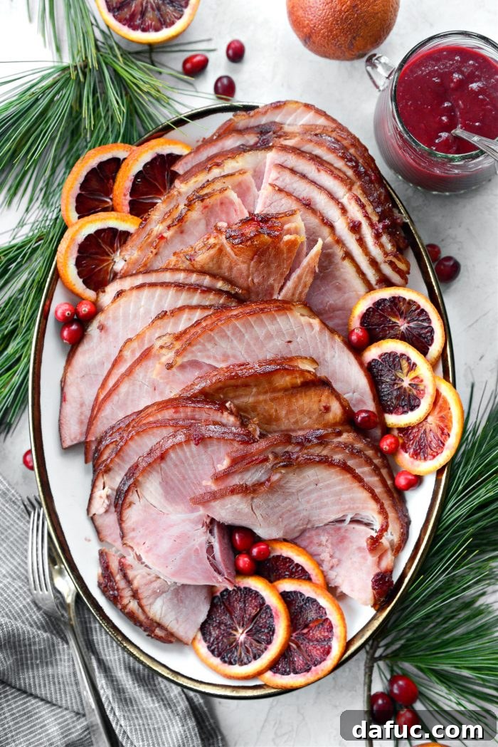 Glistening Cranberry Glazed Ham 20 Cranberry Glazed Ham