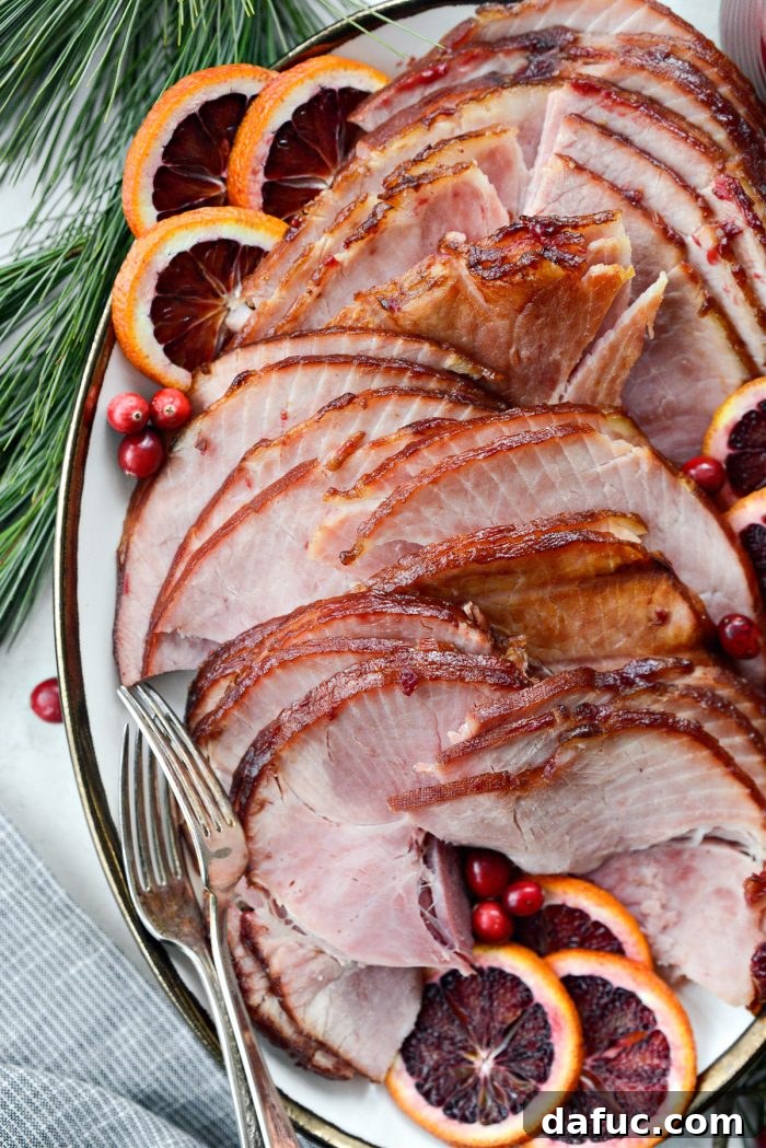 Glistening Cranberry Glazed Ham 21 Cranberry Glazed Ham
