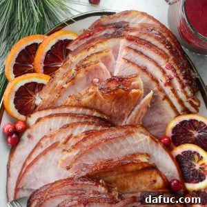 Glistening Cranberry Glazed Ham 24 Cranberry Glazed Ham