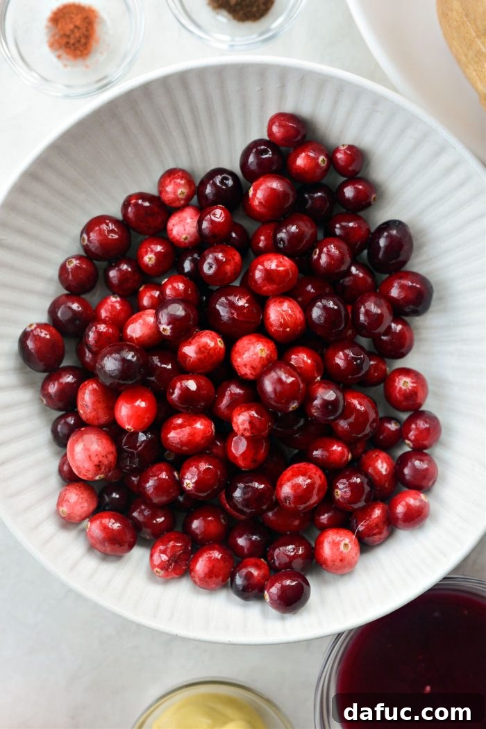 Glistening Cranberry Glazed Ham 5 cranberries