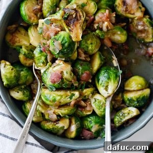 Maple Bourbon Bacon Brussels Sprouts