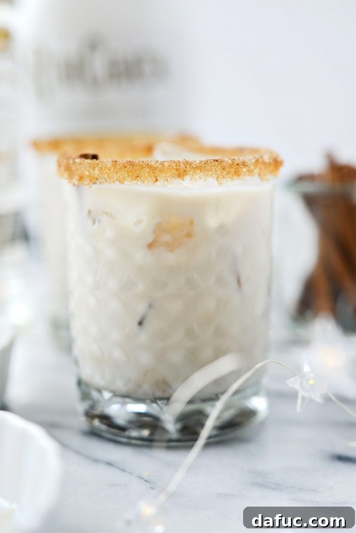 Cinnamon White Russian