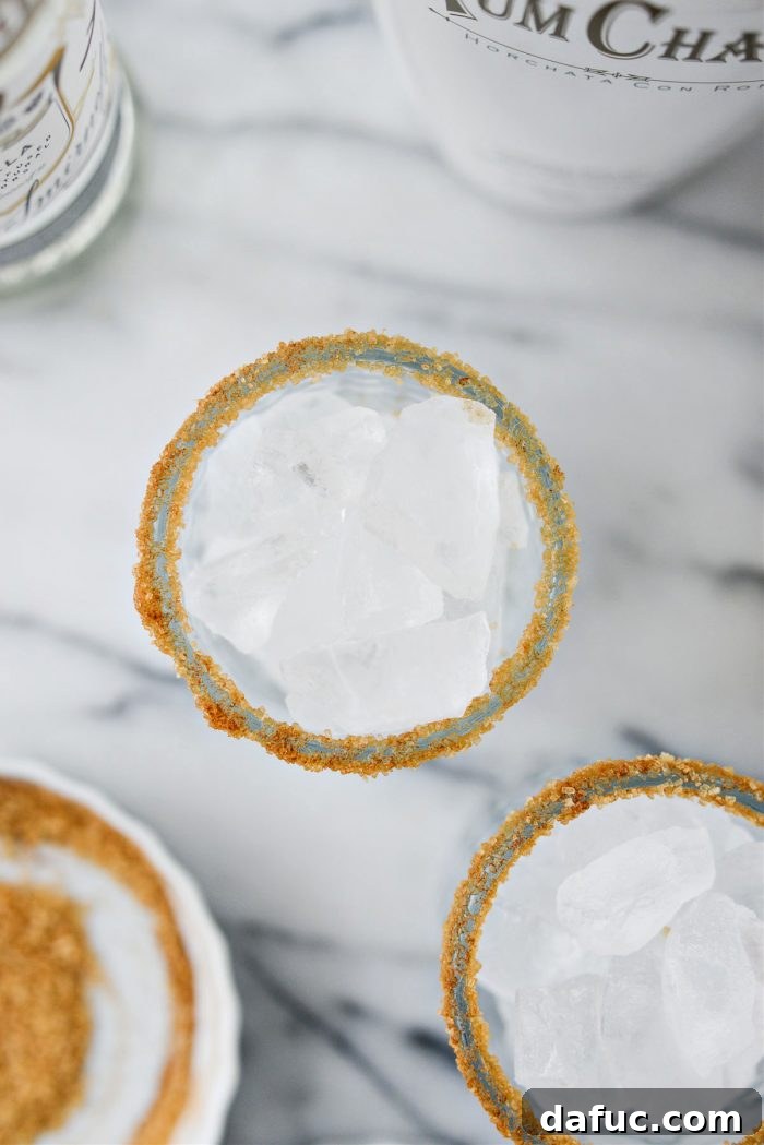 fill glass with ice