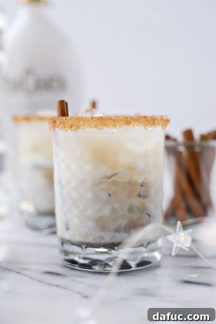 Cinnamon White Russian