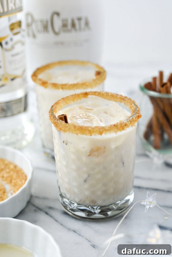 Cinnamon White Russian