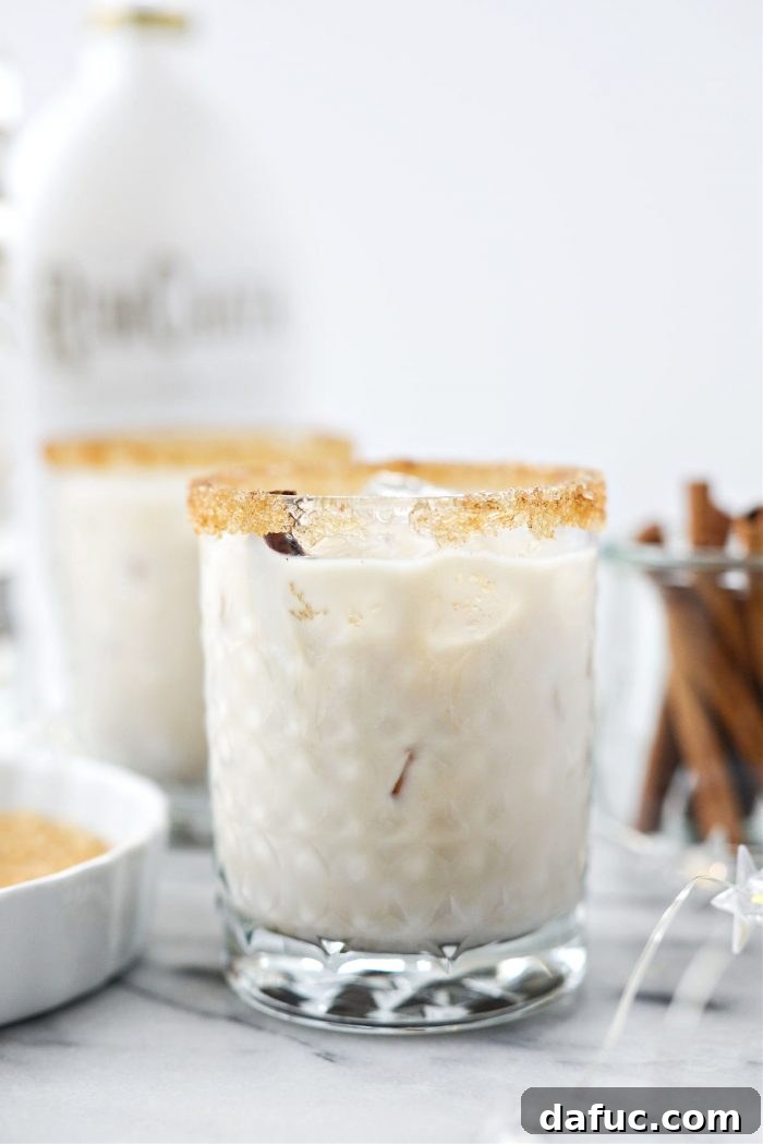 Cinnamon White Russian