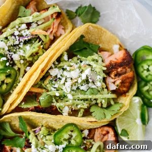 Blackened Salmon Tacos
