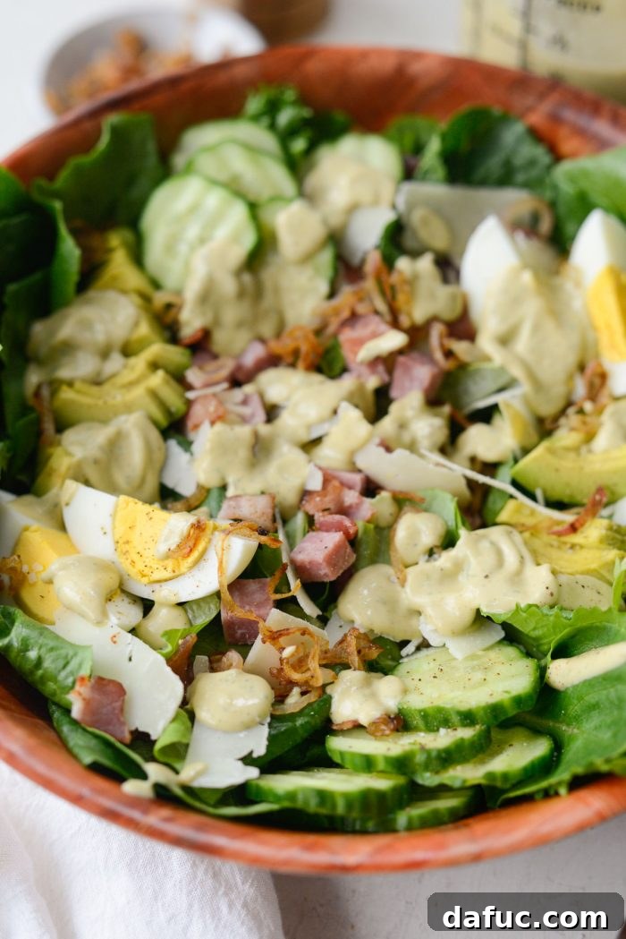Finished Shoreline Salad ready to be served