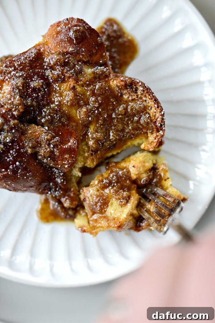 Caramelized Brown Sugar Baked French Toast 22 Additional serving suggestion for Baked Brown Sugar French Toast