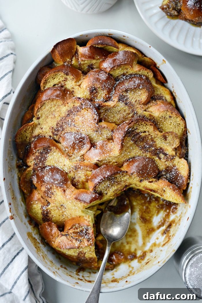Caramelized Brown Sugar Baked French Toast 24 Another perspective of Baked Brown Sugar French Toast