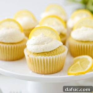 Tangy Lemon Cupcakes with Velvety Frosting 24 Lemon Cupcakes with Lemon Buttercream Frosting