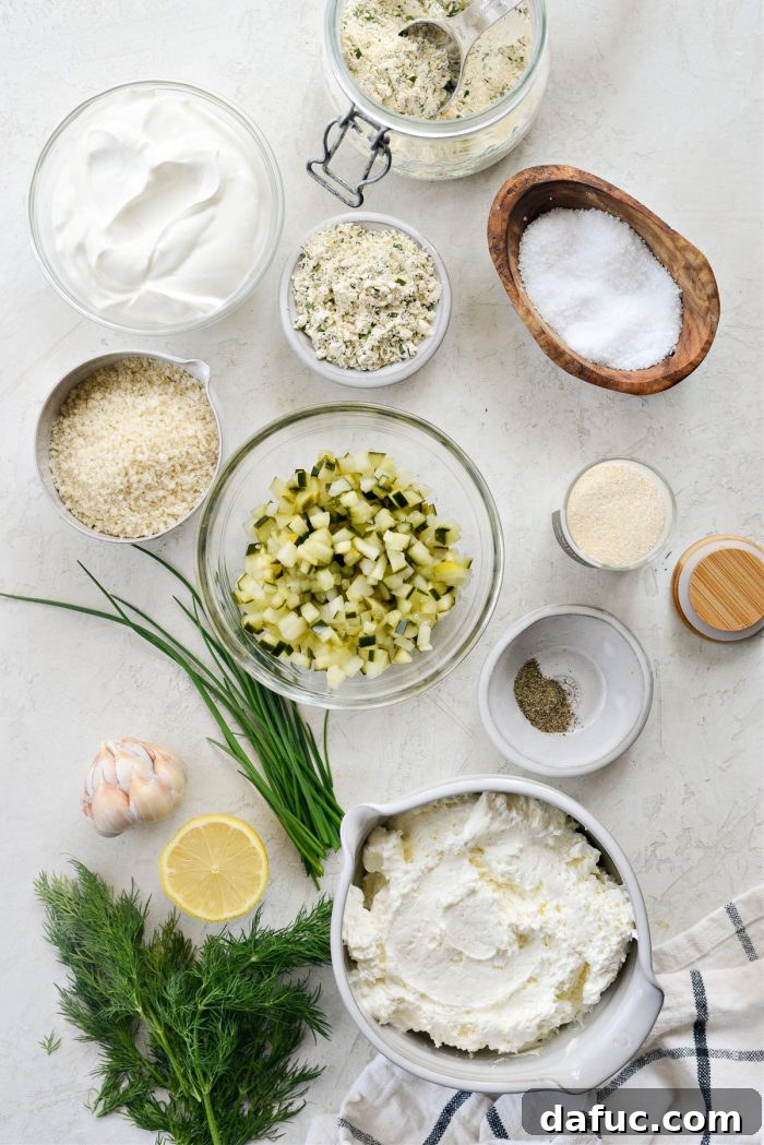 Southern Fried Pickle Ranch Dip 4 Ingredients for Homemade Fried Pickle Ranch Dip