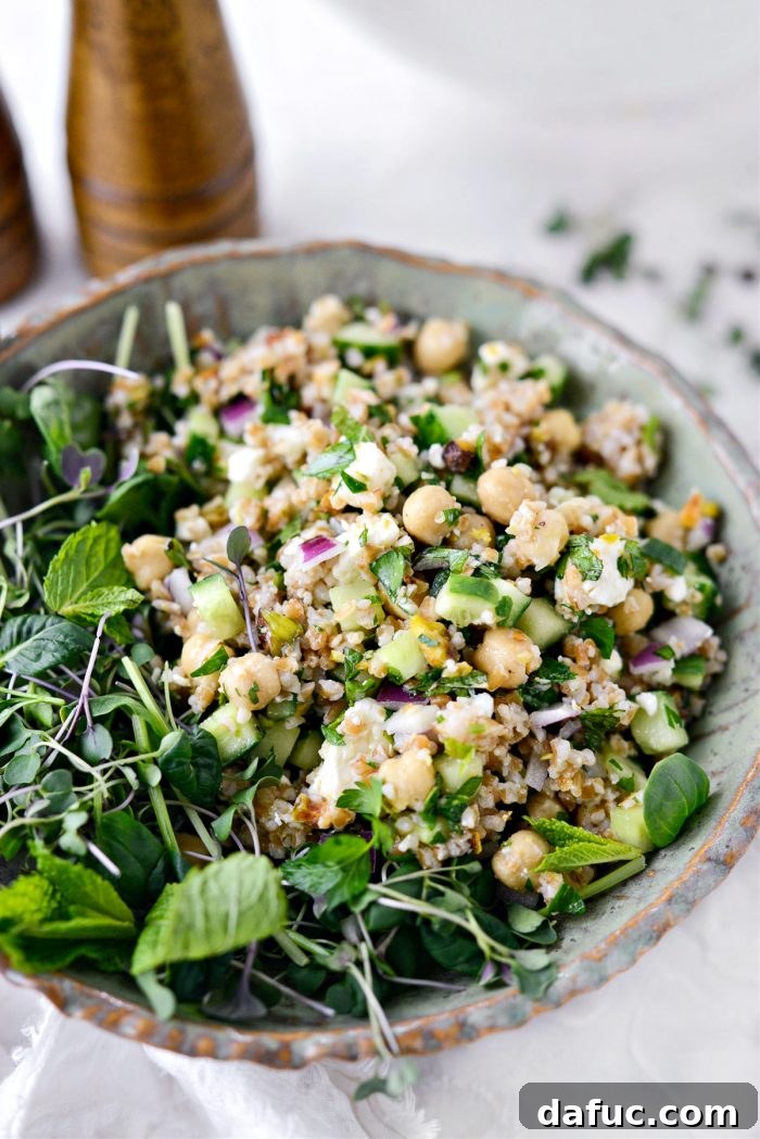 Jennifer Aniston Salad components beautifully arranged