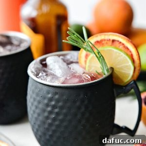 Blood Orange Moscow Mule