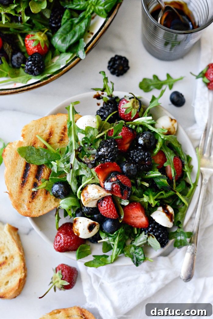 Sweet Berry Caprese Medley 14 Berry Caprese Salad