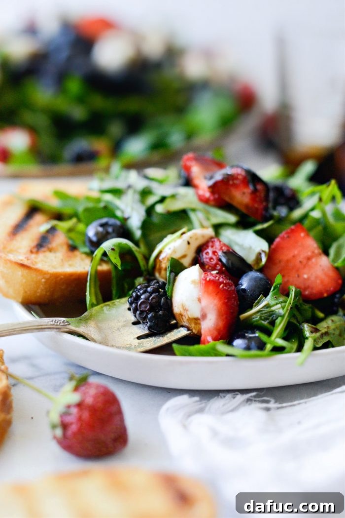 Sweet Berry Caprese Medley 16 Berry Caprese Salad
