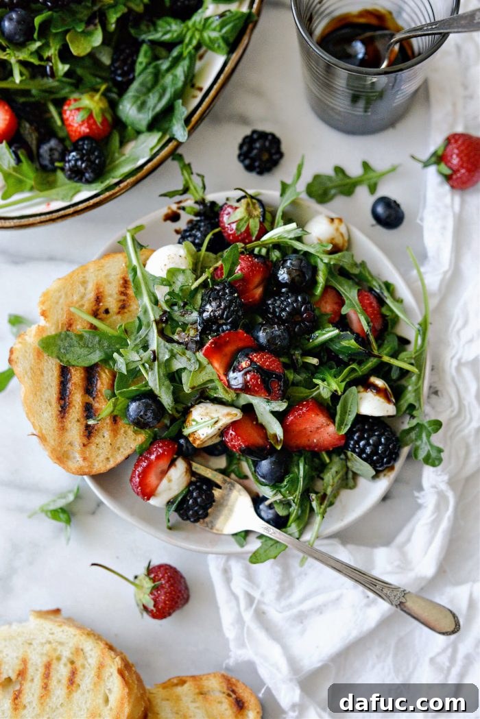 Sweet Berry Caprese Medley 17 Berry Caprese Salad