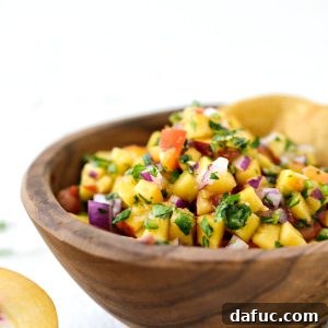 Fresh Peach Salsa