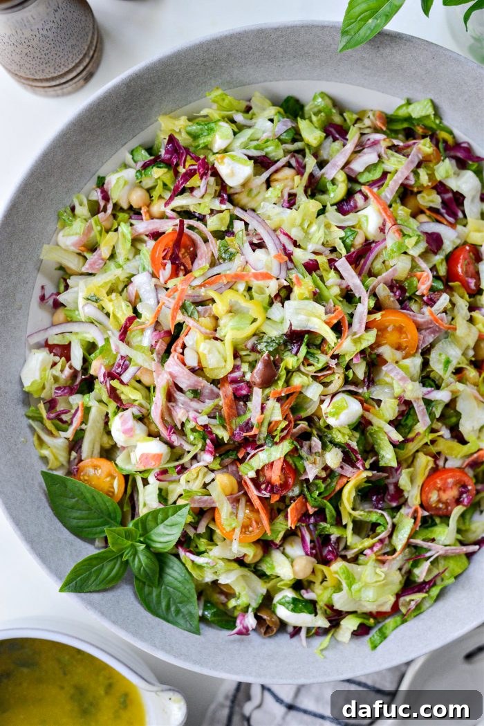 Classic Italian Chopped Perfection 2 Italian Chopped Salad