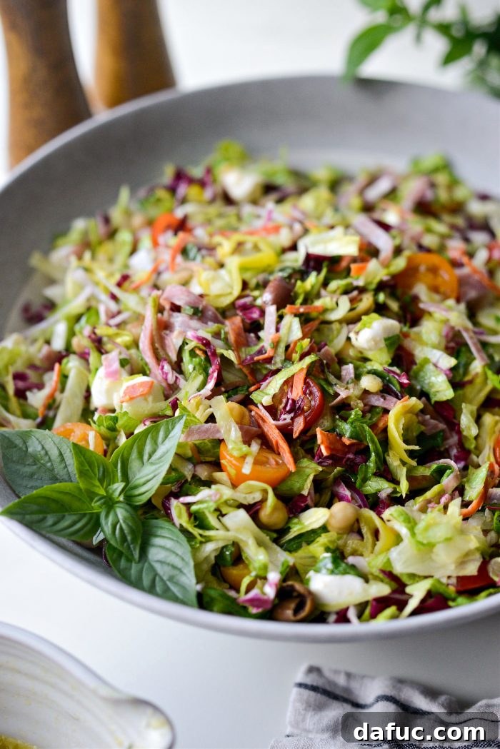 Classic Italian Chopped Perfection 17 Italian Chopped Salad