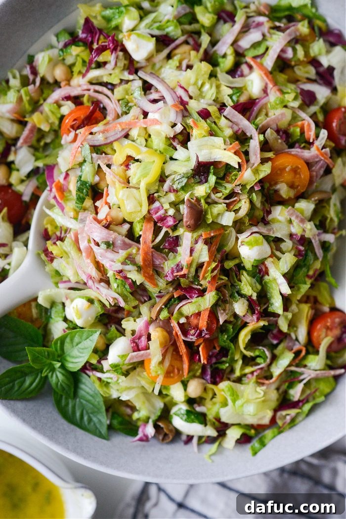 Classic Italian Chopped Perfection 18 Italian Chopped Salad