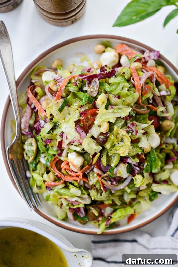 Classic Italian Chopped Perfection 19 Italian Chopped Salad