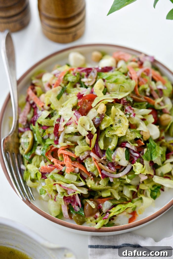 Classic Italian Chopped Perfection 20 Italian Chopped Salad