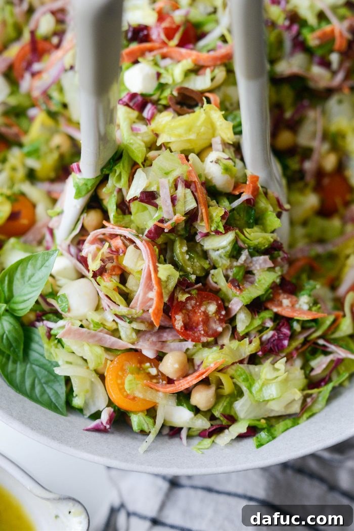 Classic Italian Chopped Perfection 3 Italian Chopped Salad