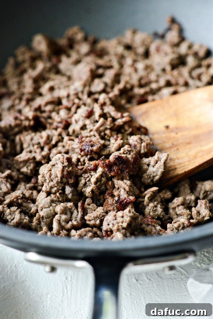 Fragrant Thai Basil Beef 8 browned beef