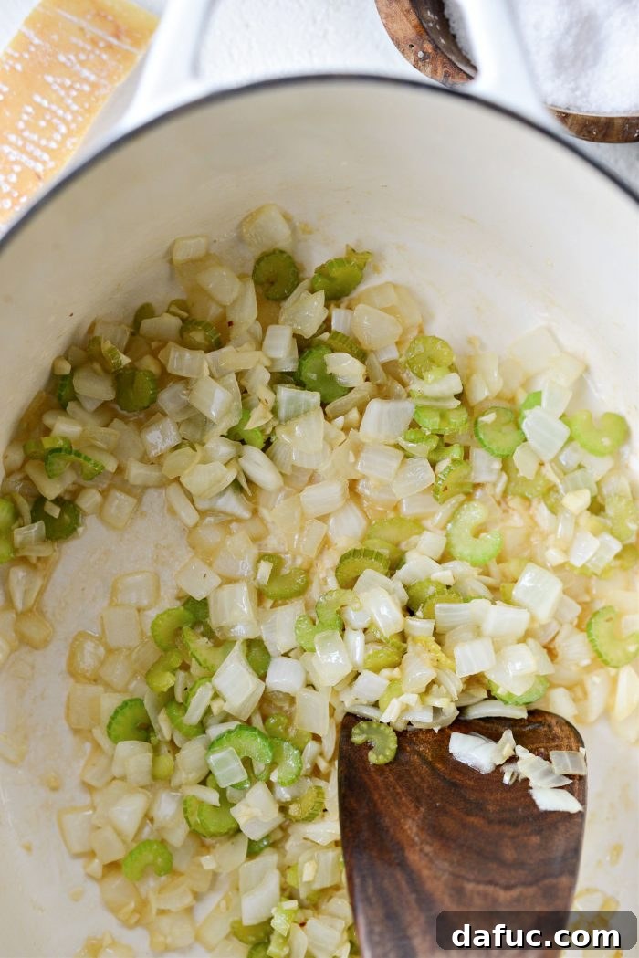 Silken Pasta e Fagioli 13 sauteed onions, celery, and garlic