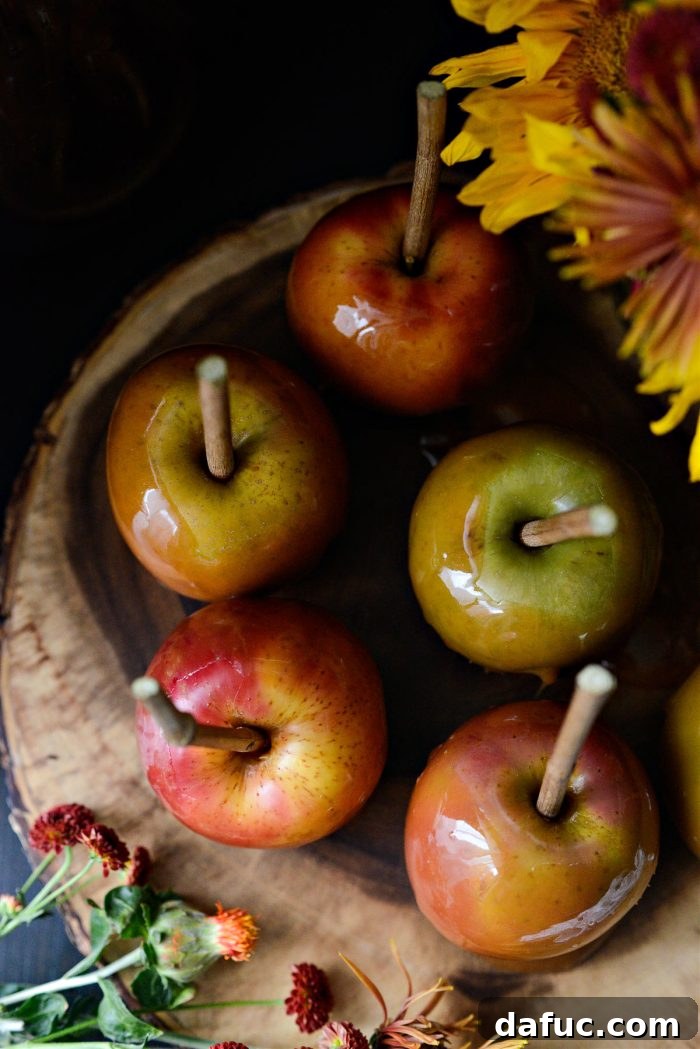 Sweet & Simple Homemade Caramel Apples 3 Easy Homemade Caramel Apples