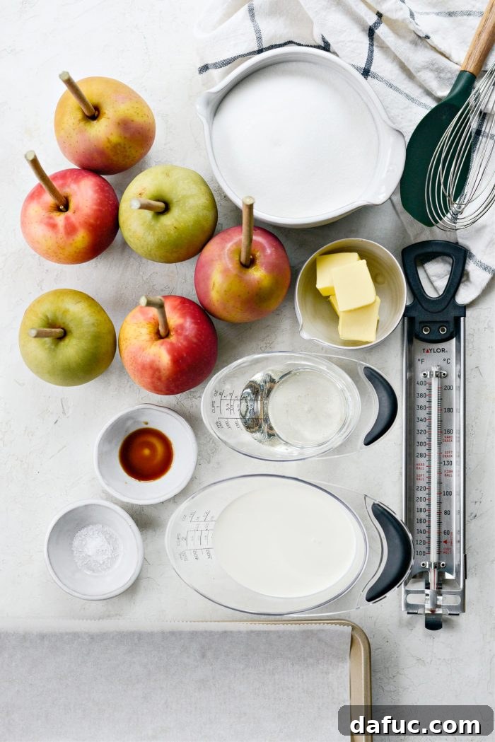 Sweet & Simple Homemade Caramel Apples 4 ingredients for Easy Homemade Caramel Apples