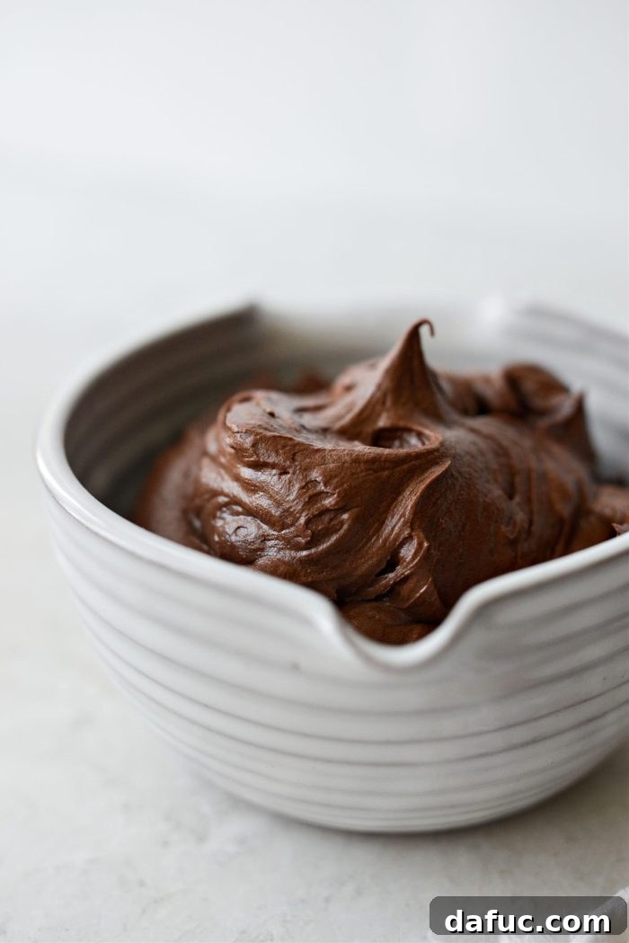 Decadent Chocolate Cloud 13 Whipped Chocolate Buttercream