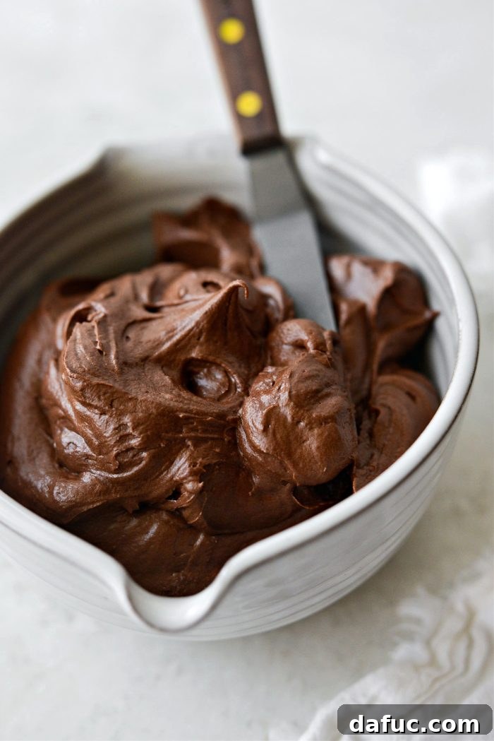 Decadent Chocolate Cloud 16 Whipped Chocolate Buttercream