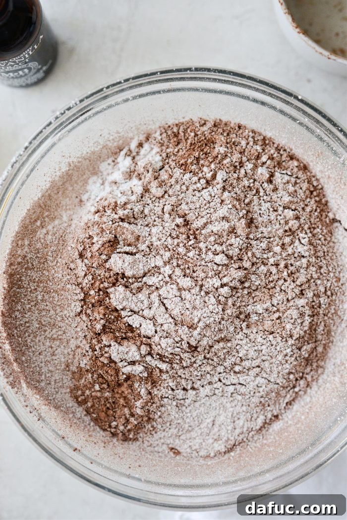 Decadent Chocolate Cloud 5 sifted powdered sugar and cocoa powder